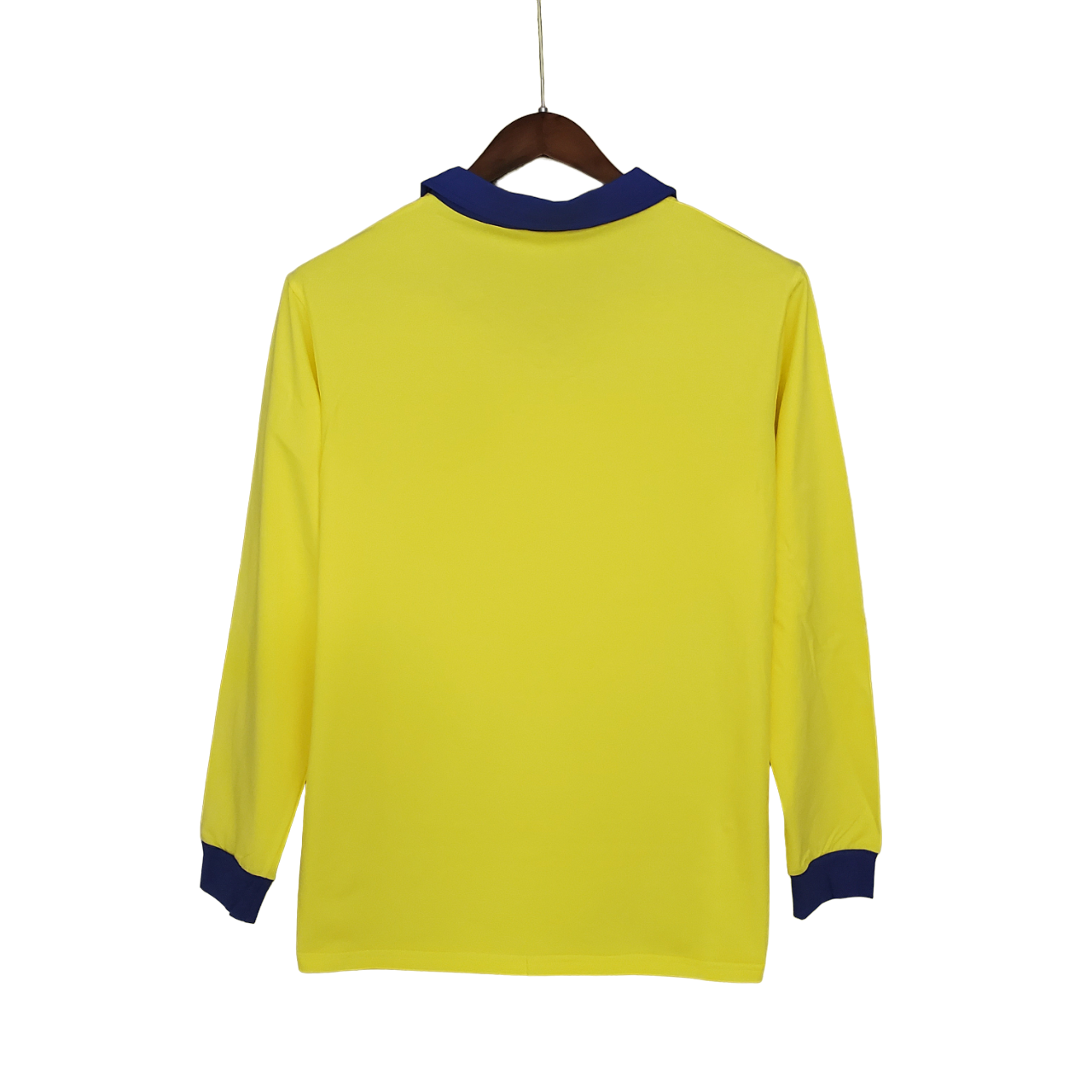 Arsenal Retro 71/79 long sleeve away yellow (Free Personalisation)