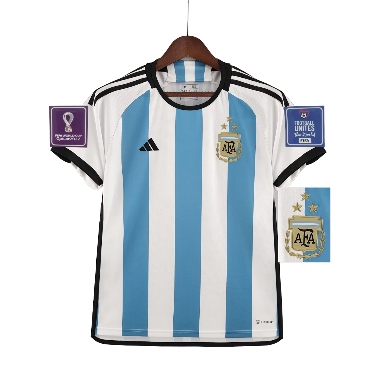 Argentina Retro 2022 Home (Free Personalisation)