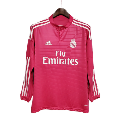 Real Madrid Retro Long Sleeve 2014/15 Away (Free Personalisation)