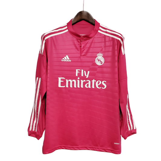 Real Madrid Retro Long Sleeve 2014/15 Away (Free Personalisation)