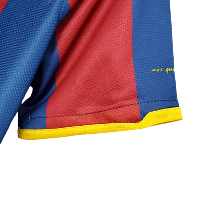 Barcelona Retro 10/11 Home (Free Personalisation)