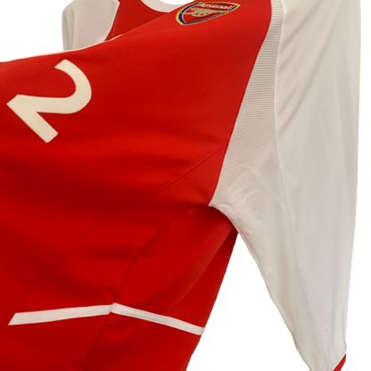 Arsenal Retro 02/04 long sleeve Home (Free Personalisation)