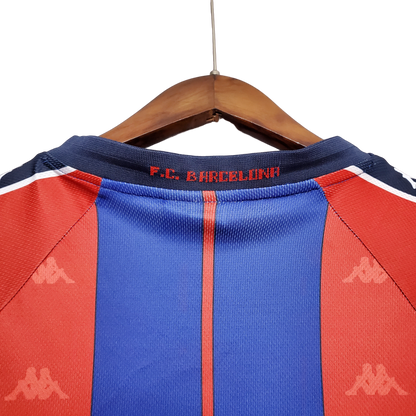 Barcelona Retro 97/98 Home (Free Personalisation)