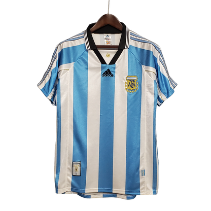Argentina Retro 1998 Home (Free Personalisation)
