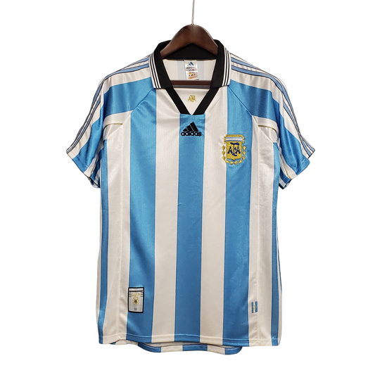 Argentina Retro 1998 Home (Free Personalisation)