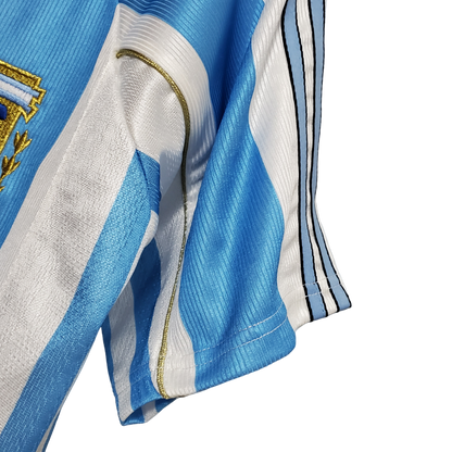 Argentina Retro 1998 Home (Free Personalisation)