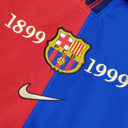 Barcelona Retro 99/00 Home (100th Anniversary) (Free Personalisation)