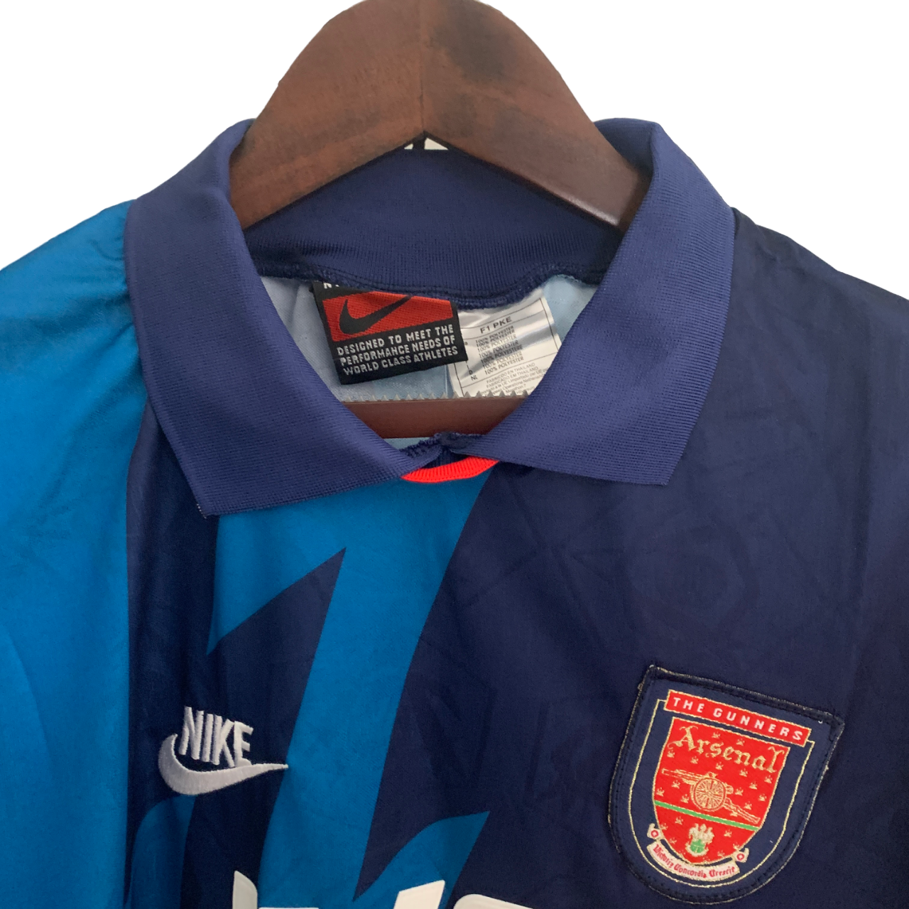 Arsenal Retro 95/96  long sleeve away (Free Personalisation)