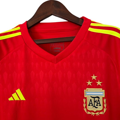 Argentina Retro 2023 Goalkeeper Red (Free Personalisation)