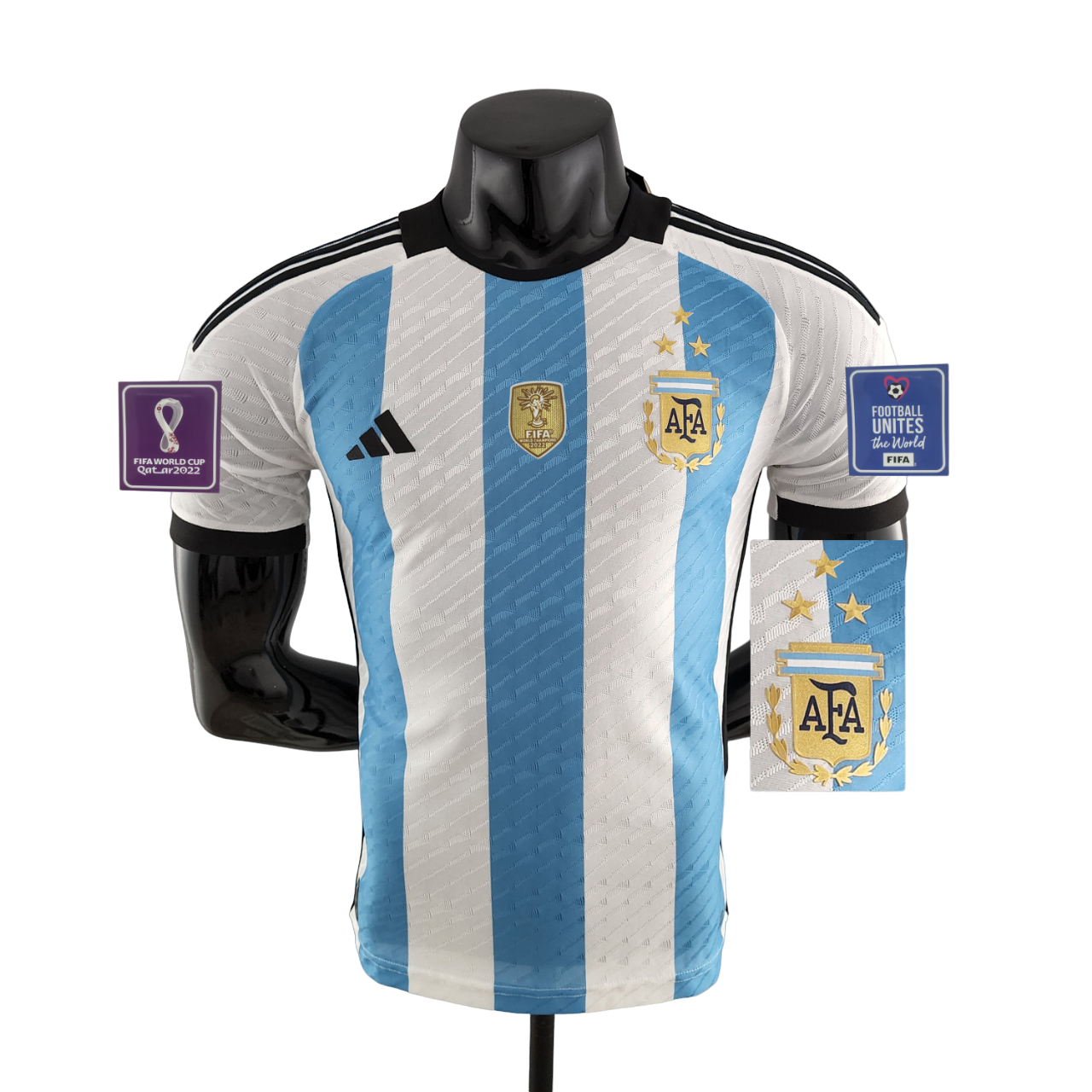 Argentina Retro 2022 Home (Free Personalisation)