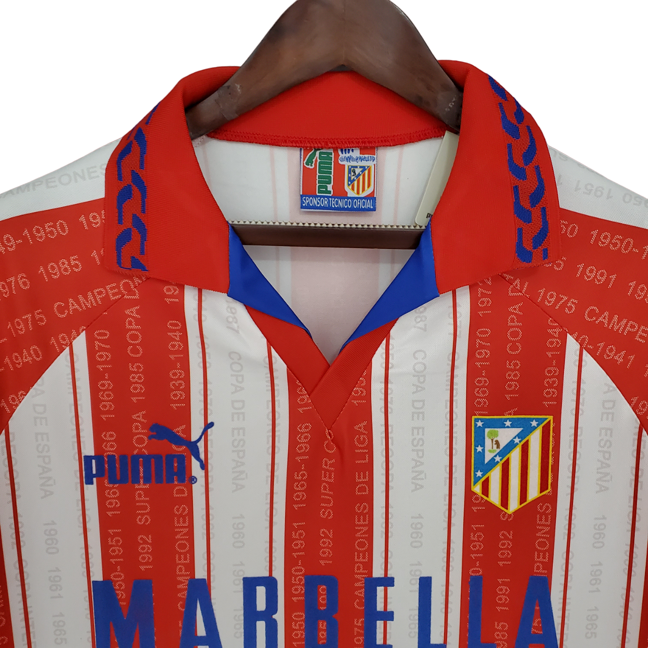 Atletico Madrid Retro 95/96 home (Free Personalisation)