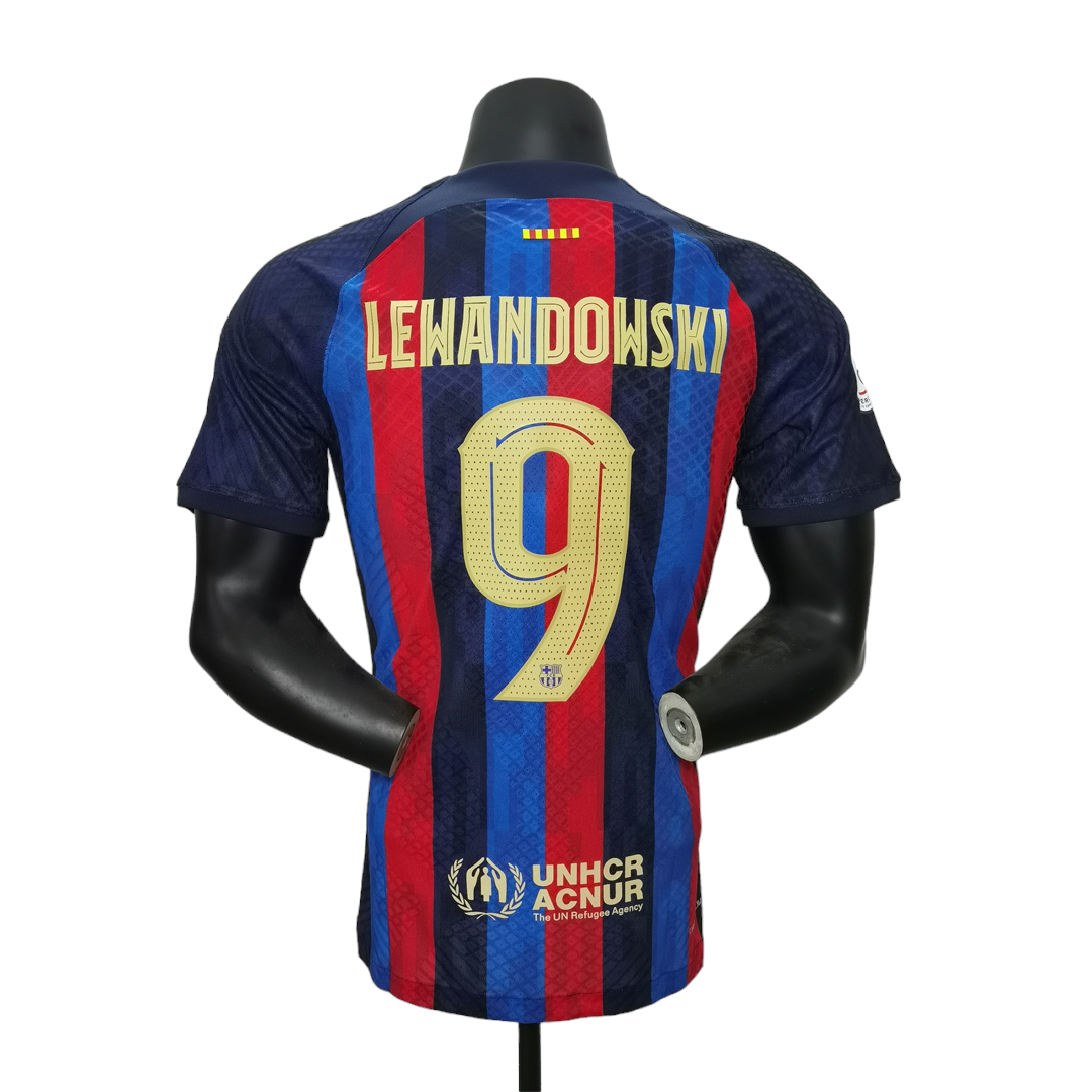 Barcelona 22/23 Home Supercopa de Espana (Free Personalisation)