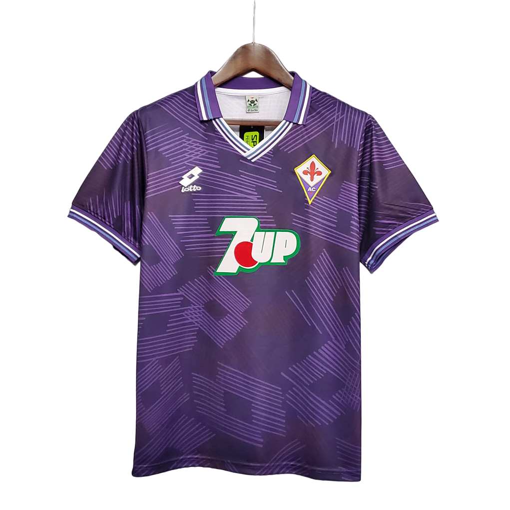 Fiorentina Retro 1992/93 Home (Free Personalisation) (Free Personalisation)