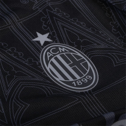AC Milan x Pleasures 23/24 Black (Free Personalisation)
