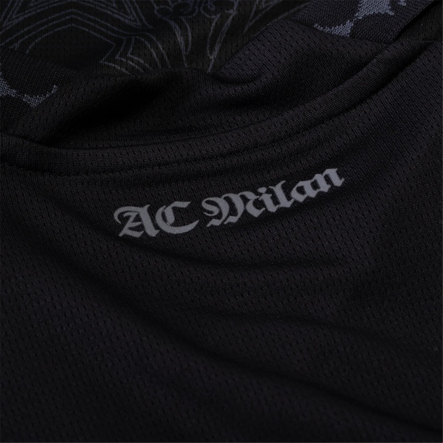 AC Milan x Pleasures 23/24 Black (Free Personalisation)