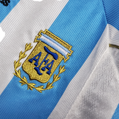 Argentina Retro 1998 Home (Free Personalisation)