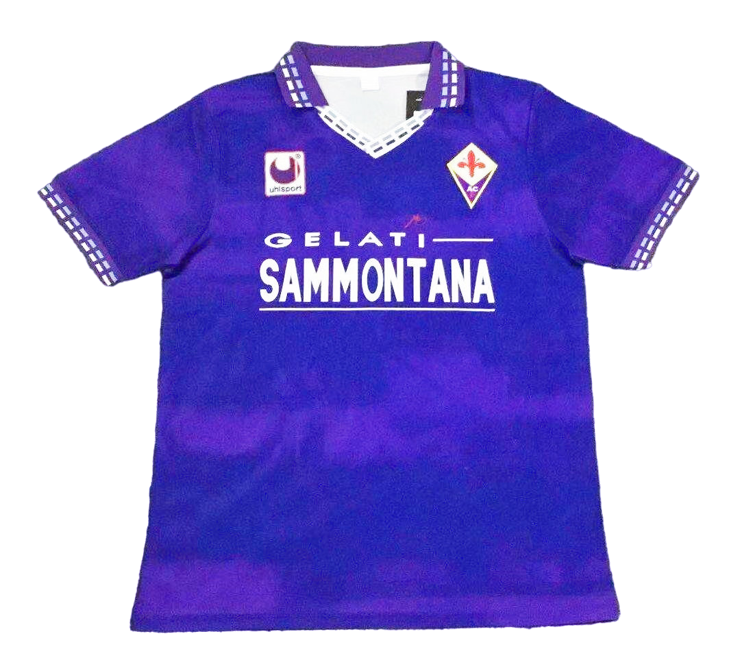Fiorentina  Retro 1994/95 Home (Free Personalisation)