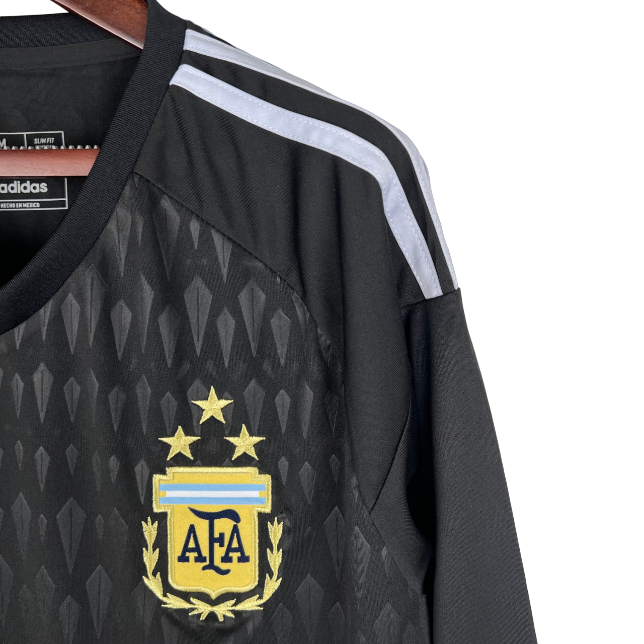 Argentina 2023 Long Sleeve Goalkeeper Black (Free Personalisation)