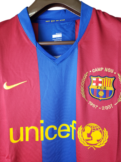 Barcelona Retro 07/08 Long Sleeves (Free Personalisation)