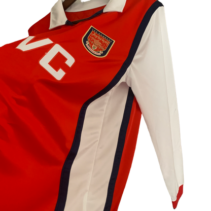 Arsenal Retro 98/99 long sleeve Home (Free Personalisation)