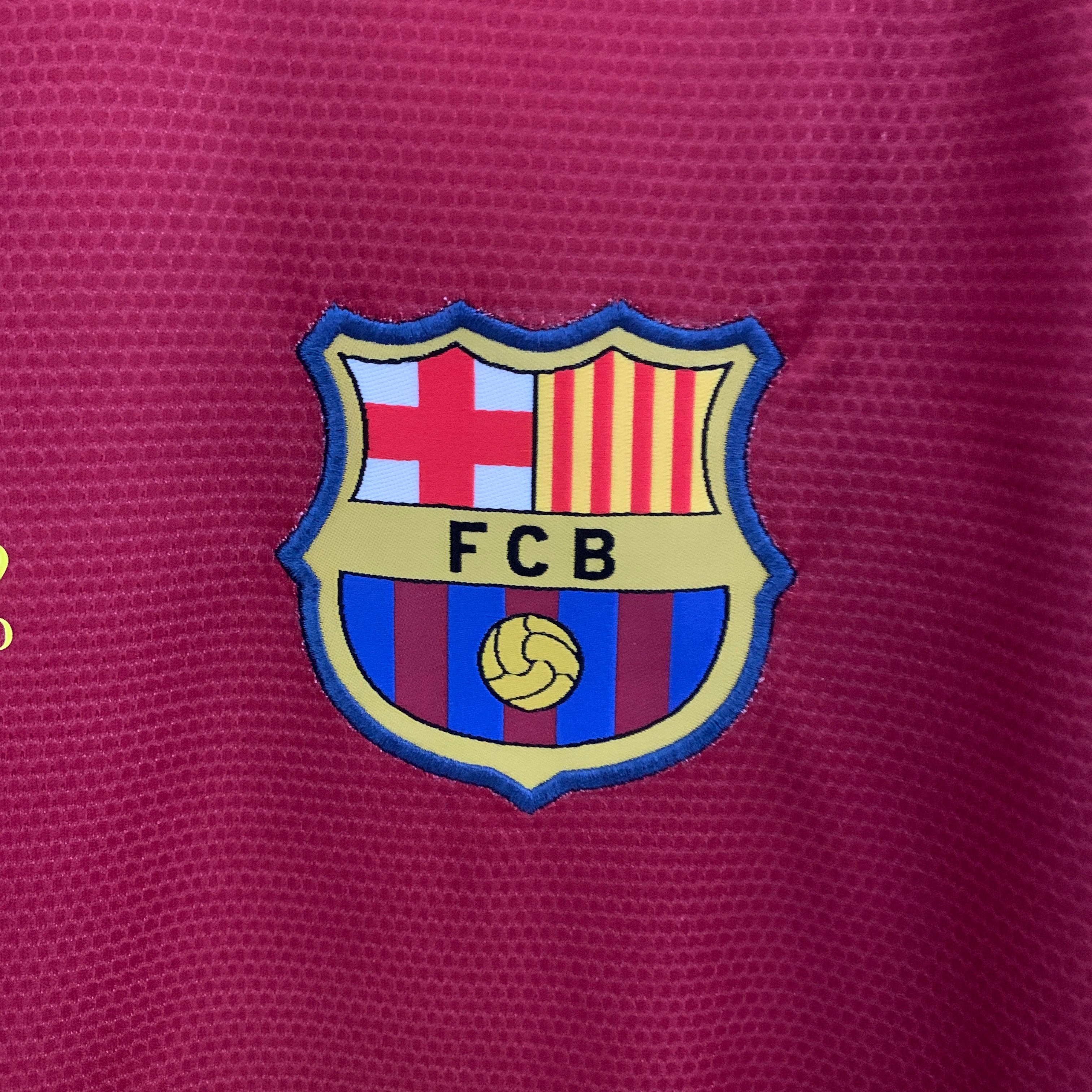 Barcelona Retro 08/09 Long Sleeves Home (Free Personalisation)