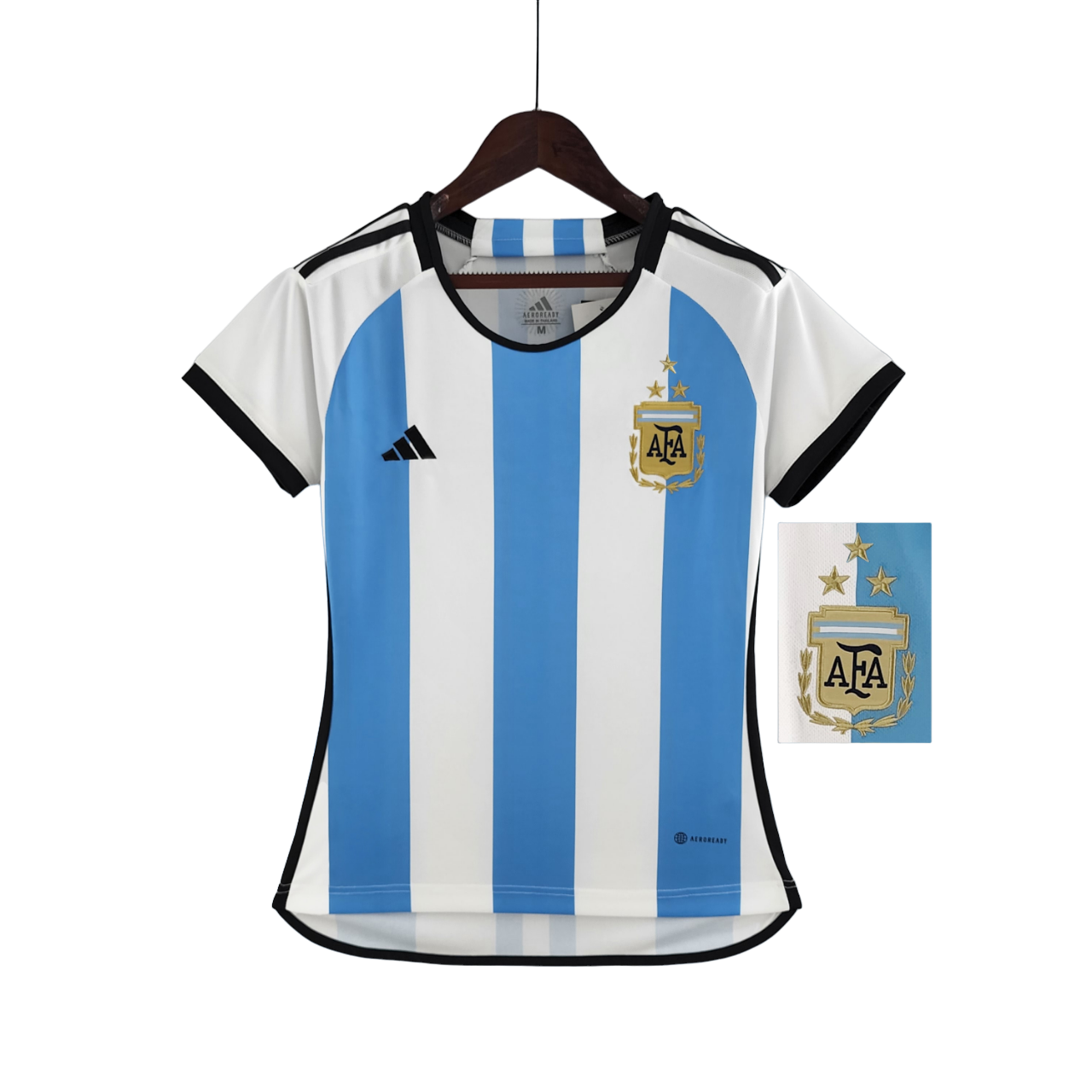 Argentina Retro 2022  World Cup champion 3-star player version (Free Personalisation)