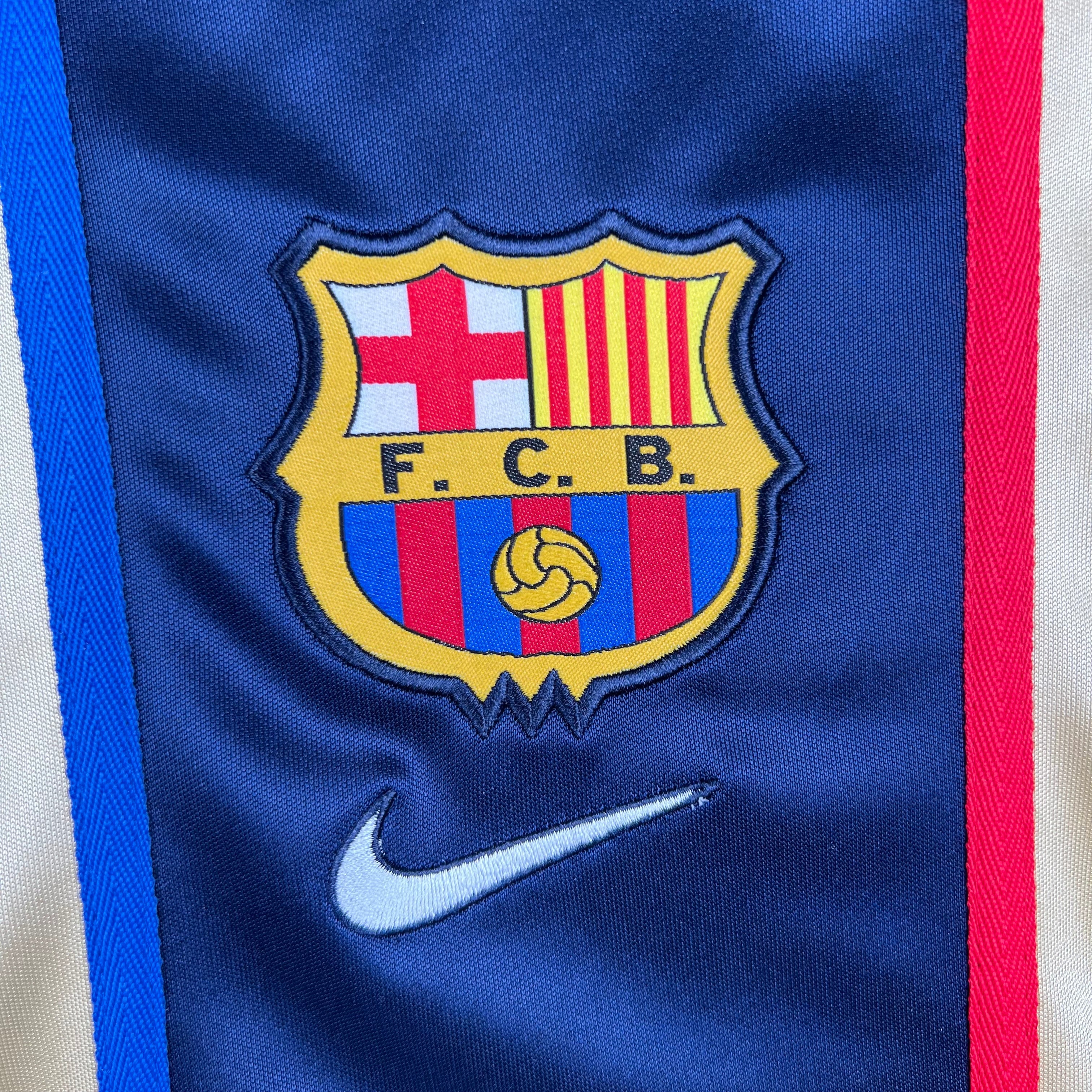 Barcelona Retro 02 Away (Free Personalisation)