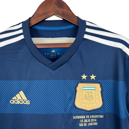 Argentina Retro 2014 Away (Free Personalisation)
