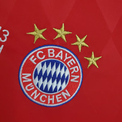 Bayern Munich Retro Long Sleeve 2013/14 Champions League Home (Free Personalisation)