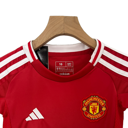 Manchester United 24/25 Kids Home (Free Personalisation)