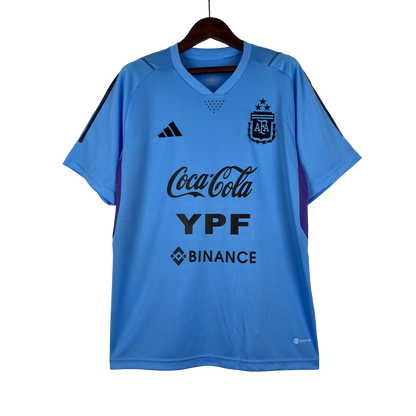 Argentina Retro 2023 Training Uniform Blue (Free Personalisation)