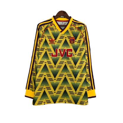 Arsenal Retro 91/93 Long Sleeve Away (Free Personalisation)