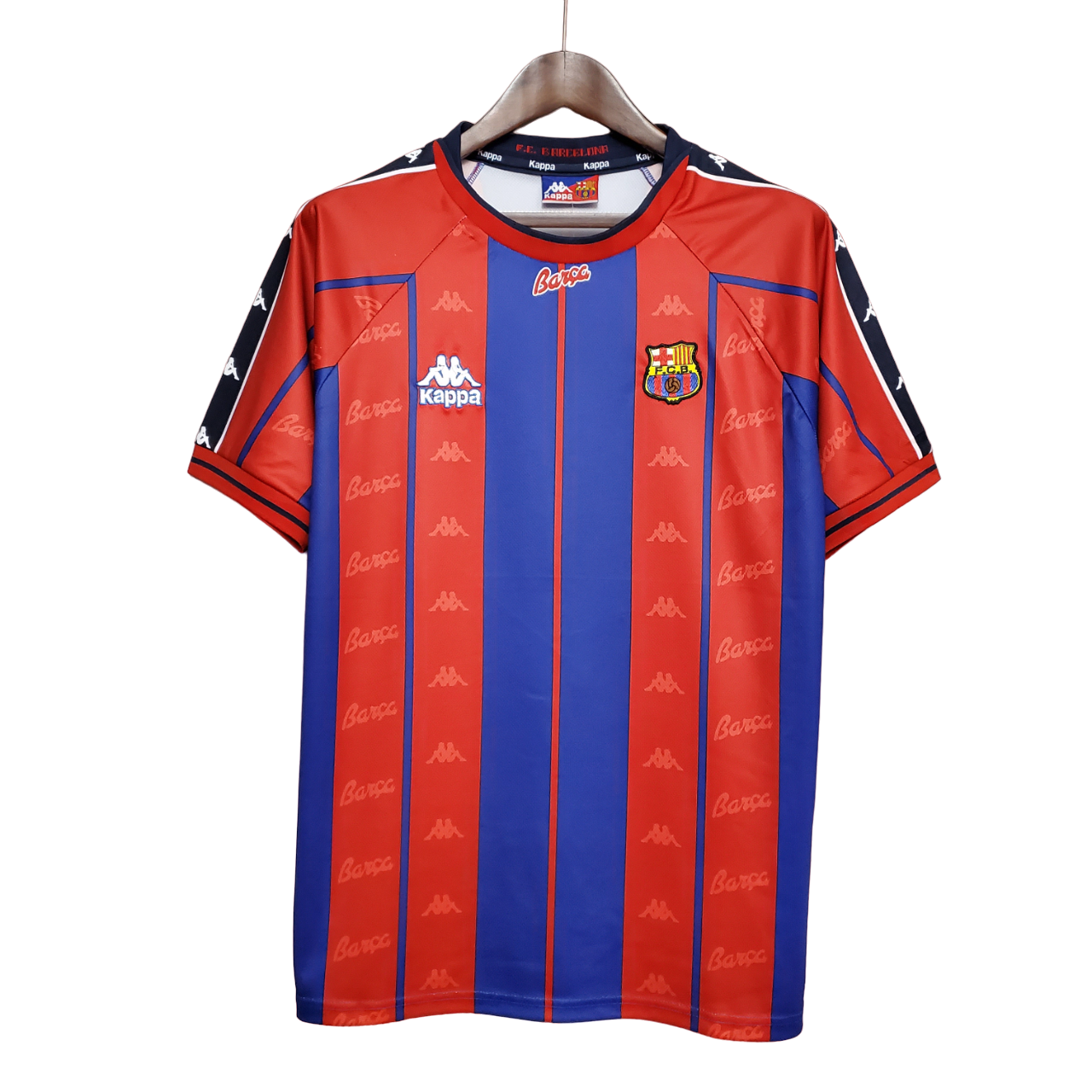 Barcelona Retro 97/98 Home (Free Personalisation)