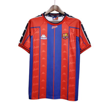 Barcelona Retro 97/98 Home (Free Personalisation)