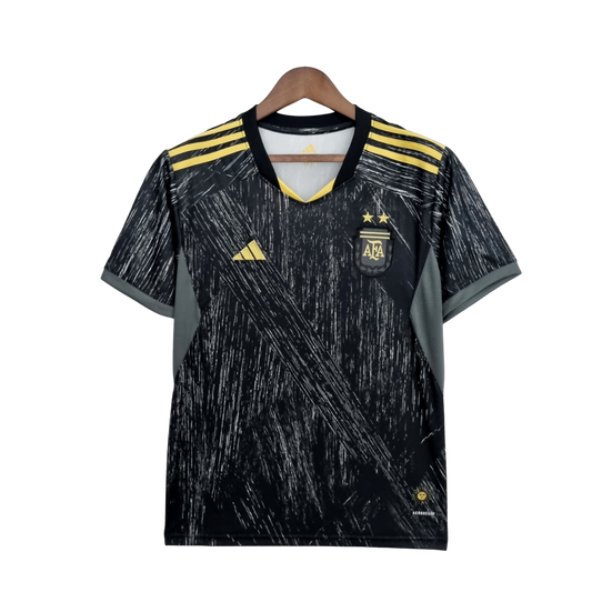 Argentina Retro 2022 Commemorative Edition Black (Free Personalisation)