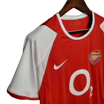 Arsenal Retro 02/04 Home (Free Personalisation)