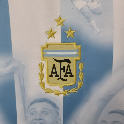 Argentina Retro 2022 Champion Commemorative Edition (Free Personalisation)