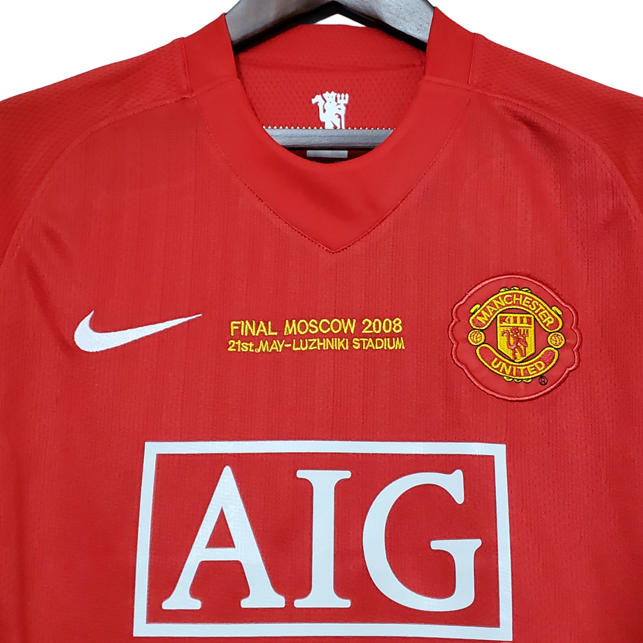 Manchester United Retro 2007/08 Champions League Version Home (Free Personalisation)