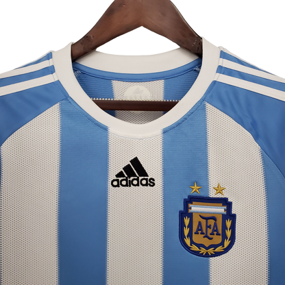 Argentina Retro 2010 Home (Free Personalisation)