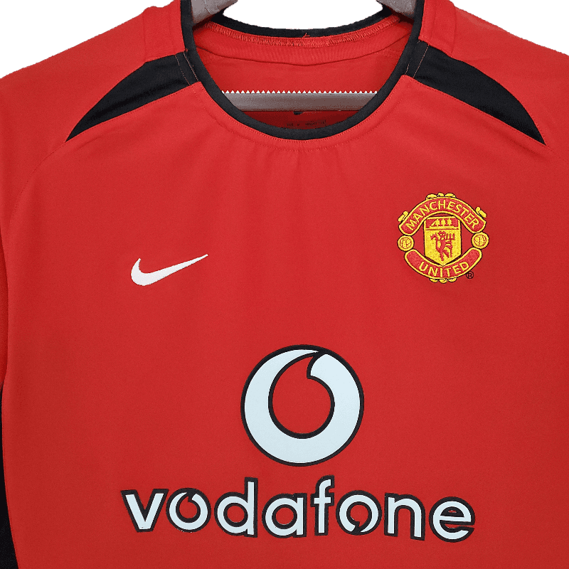 Manchester United Retro 2002/04 Home (Free Personalisation)