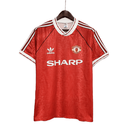 Manchester United Retro 1990/92 Home (Free Personalisation)