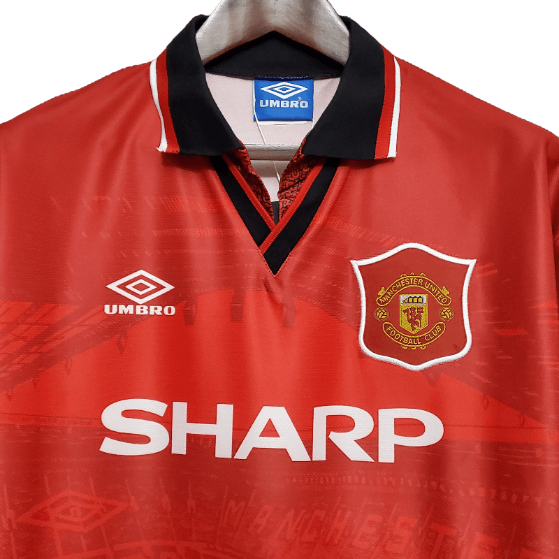 Manchester United Retro 1994/96 Home (Free Personalisation)