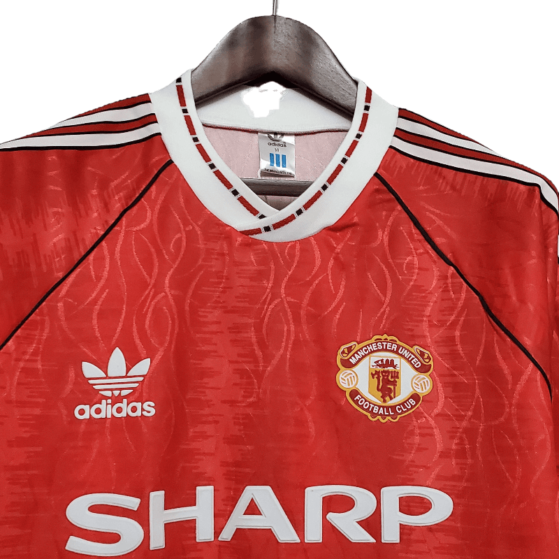 Manchester United Retro 1990/92 Home (Free Personalisation)