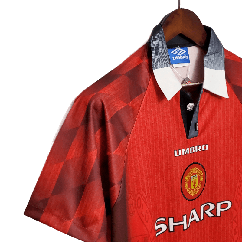 Manchester United Retro 1996 M-U Home (Free Personalisation)