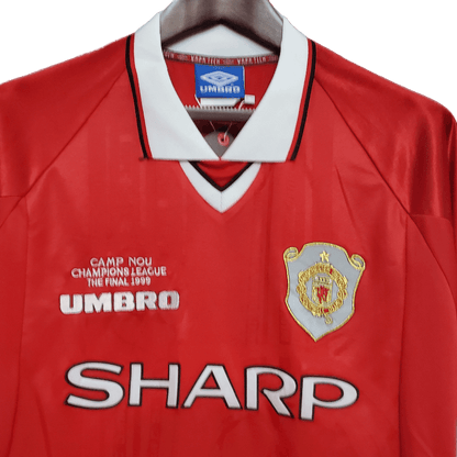Manchester United Retro 1999/00 Home (Free Personalisation)
