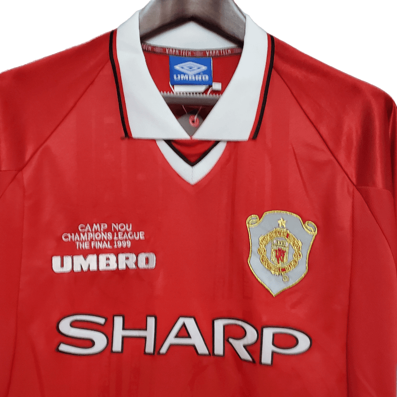 Manchester United Retro 1999/00 Home (Free Personalisation)