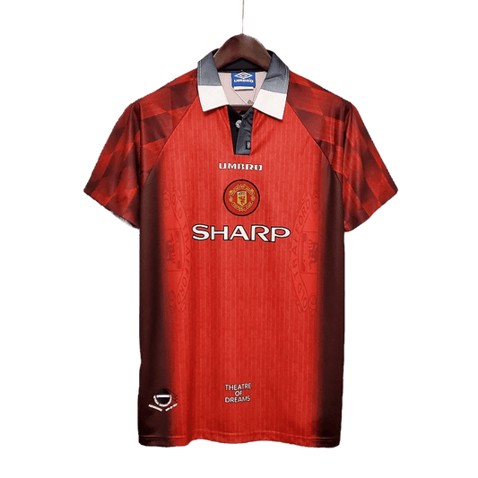 Manchester United Retro 1996 M-U Home (Free Personalisation)