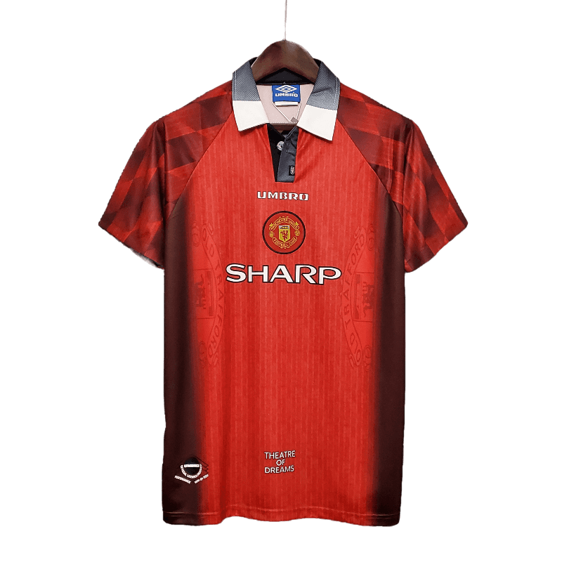 Manchester United Retro 1996 M-U Home (Free Personalisation)