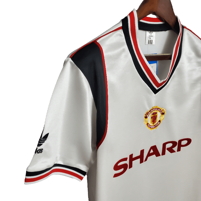 Manchester United Retro 1985 White (Free Personalisation)