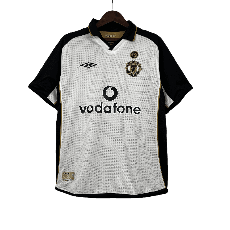 Manchester United Retro 2001/02 Third 100th Anniversary Edition (Free Personalisation)